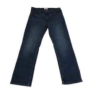 Denizen from Levi's 285 Relaxed Fit Jeans Mens 36x30 Dark Wash Straight Leg Blue